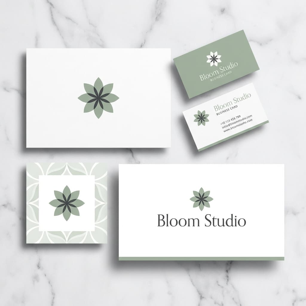 Bloom Studio - Brand Kit Preview
